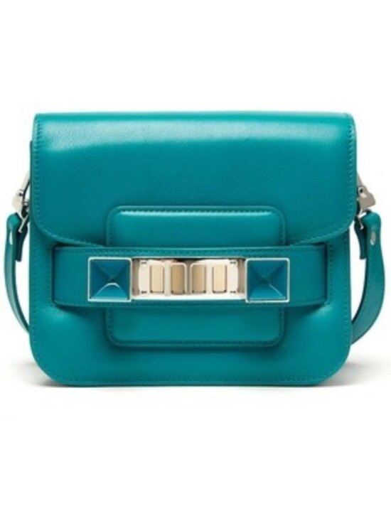 Proenza Schoulder Handbags - Proenza Schoulder Women's Tiny Ps11 Smooth Calf Pall/Lacq Verdena Bag Small 061